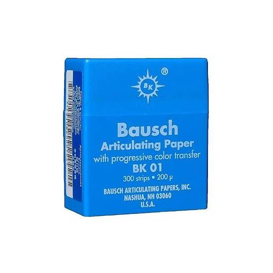 BAUSCH - Artikulačný papier BK09