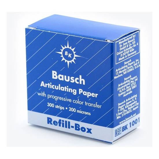 BAUSCH - Artikulačný papier BK1001