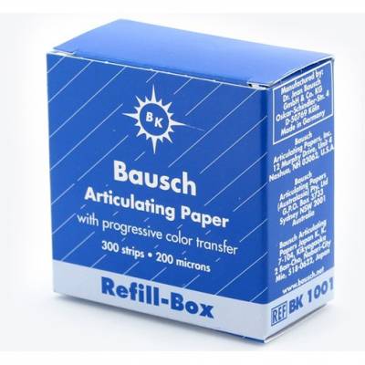 BAUSCH - Artikulačný papier BK1001