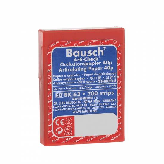 BAUSCH - Artikulačný papier BK63