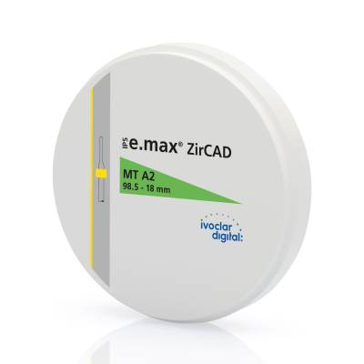 IVOCLAR - IPS e.max ZirCAD MT  A2 98.5-18/1