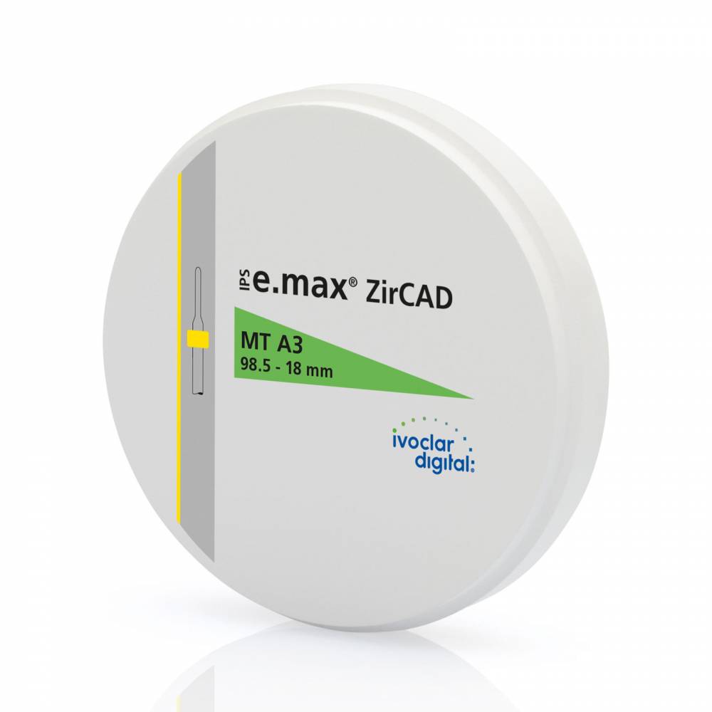 IVOCLAR - IPS e.max ZirCAD MT  A3 98.5-18/1
