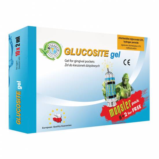 Cerkamed - Glucosite gel MONSTER PACK 10x2ml