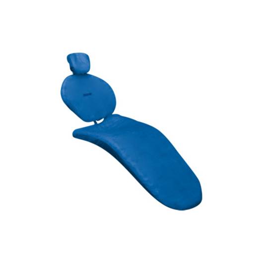 EURONDA - Monoart Trojdielny návlek na kreslo 25ks modrá