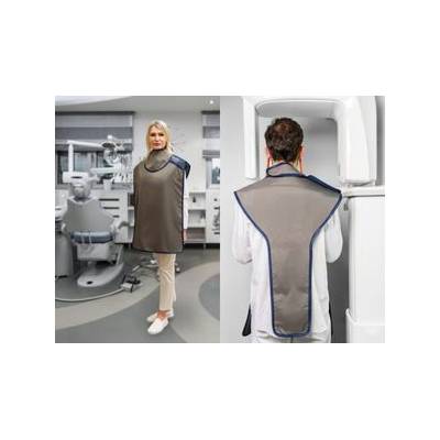 REGO - Dental Apron Panorama Patient Cover, Back Protection -RTG zástera+golier, Buttons